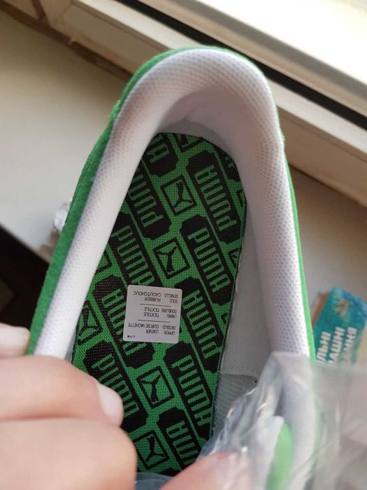 Puma 42 Оригинал Новые Кожаные Кроссовки Кеды США