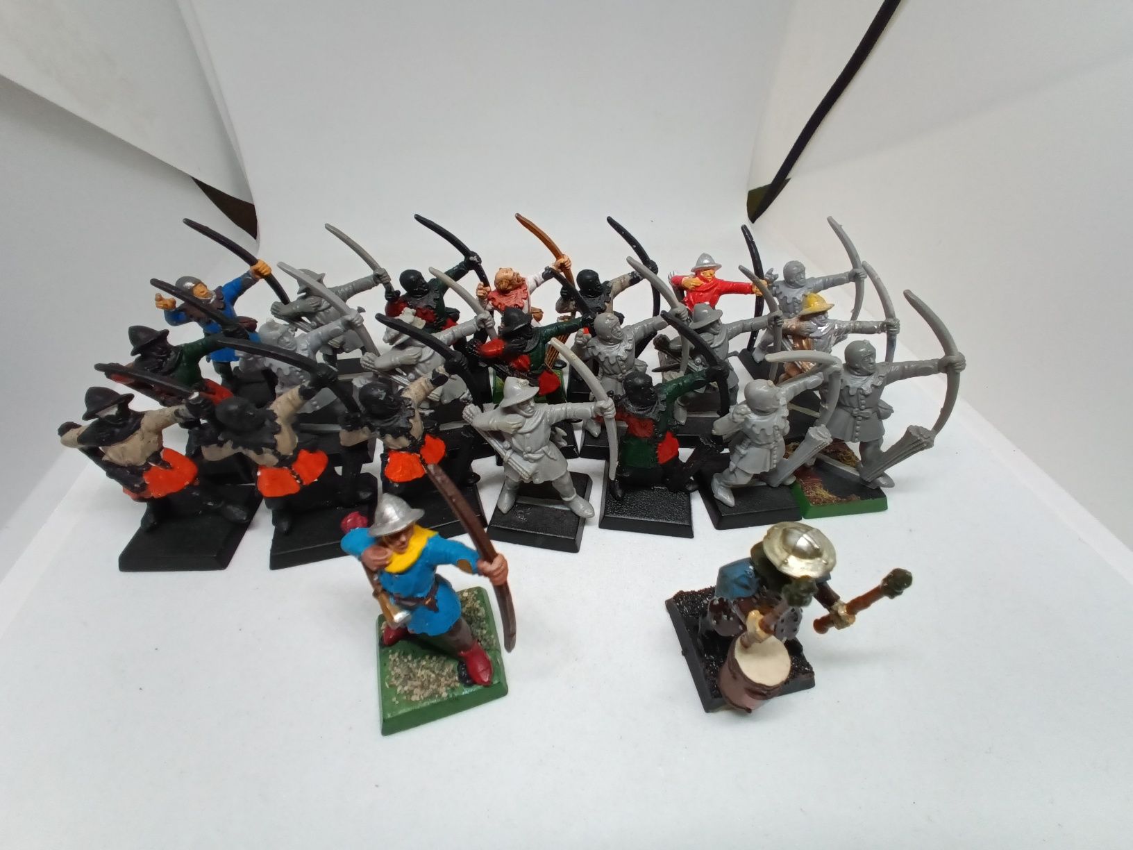 23x Archers Bretonnia Warhammer FB The Old World AoS