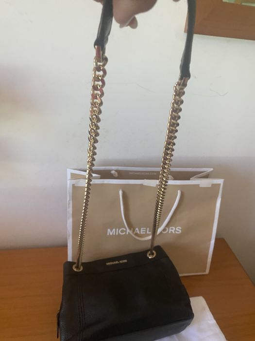 Bolsa Preta em pele Michael Kors (original)