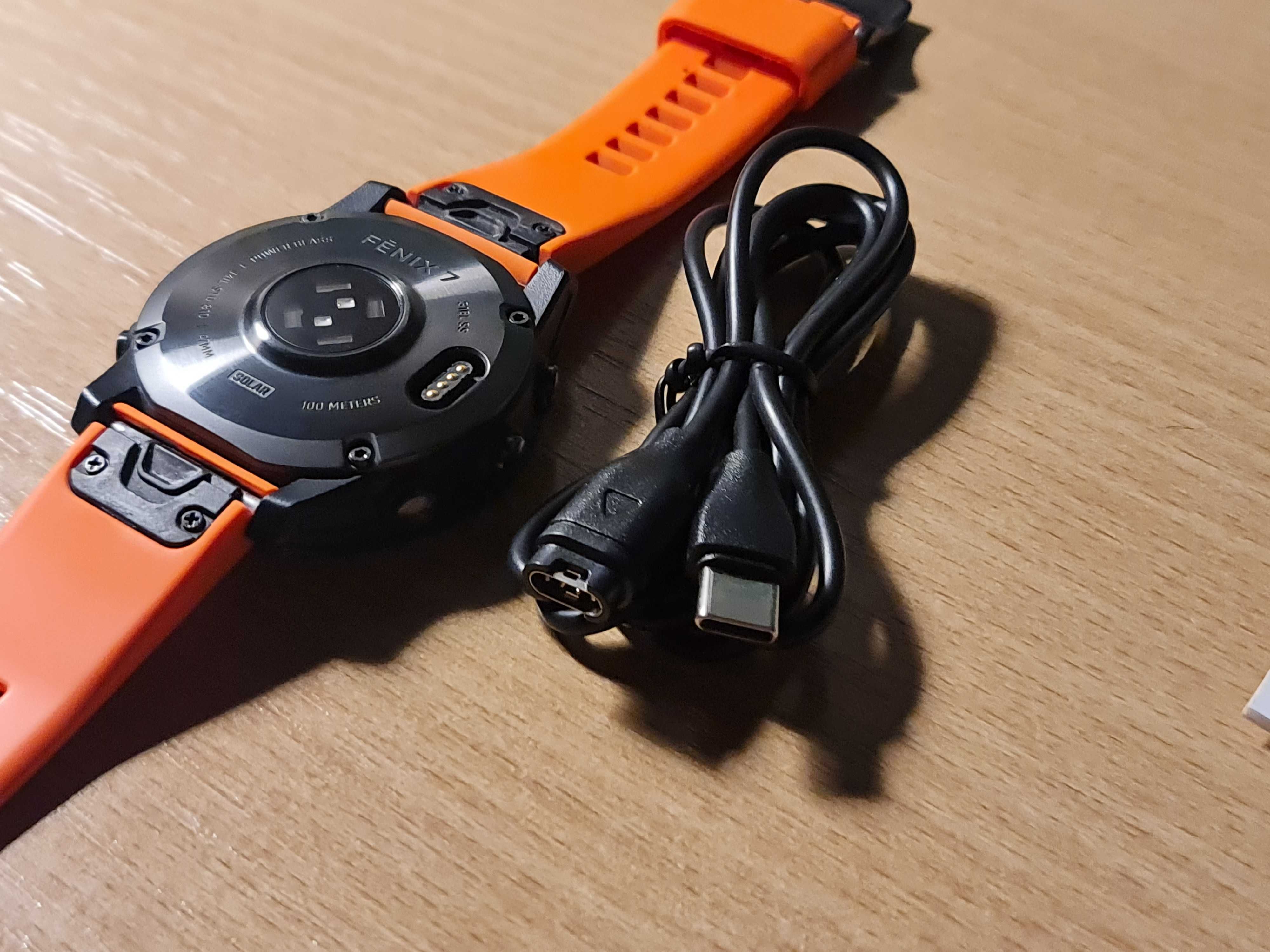 Przewód USB C do ładowania zegarków GARMIN, ładowarka, data transfer