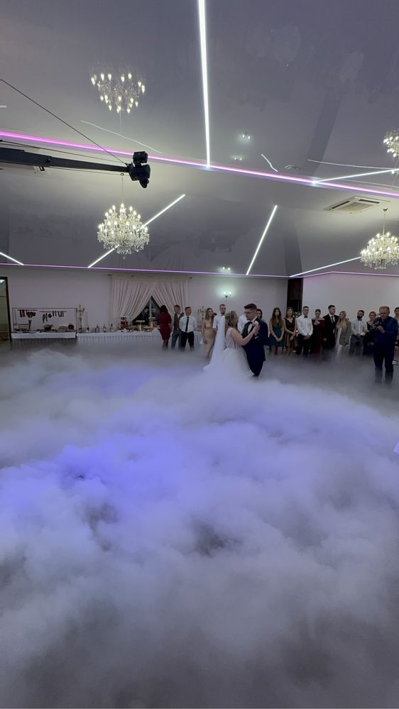 Fotobudka Videobudka 360 Fontanny iskier ciężki dym