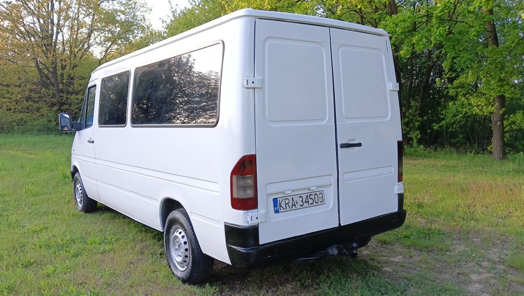 MERCEDES SPRINTER 2.2diesel 9-cio OSOBOWY HAK Sprawny Dobry Stan 2003r