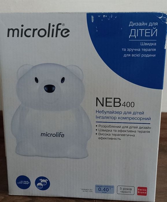 Небулайзер Інгалятор компресорний Microlife NEB 400