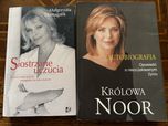 Zestaw książek M.Domagalik Siostrzane uczucia,Królowa Noor Autobiograf