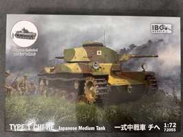 Model do sklejania IBG Japoński czołg Chi-He