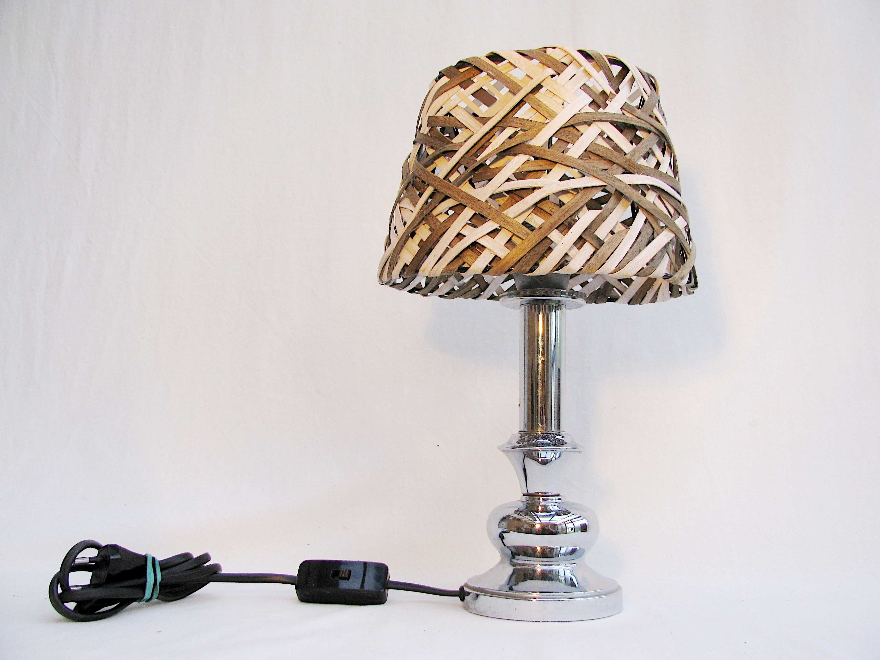 ~* Lampka nocna * niklowana * ~