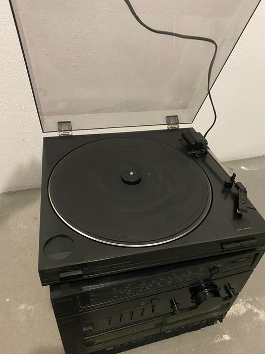 Wieża AIWA CX-33 gramofon PX-E55 made in Japan zestaw komplet