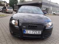 Audi A3 8P 2007r 2.0 Tdi 170KM S-line Xenon Niski Przebieg