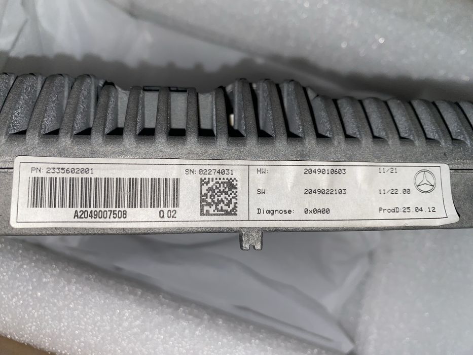 Ecrã Original Mercedes W204 NTG 4.5