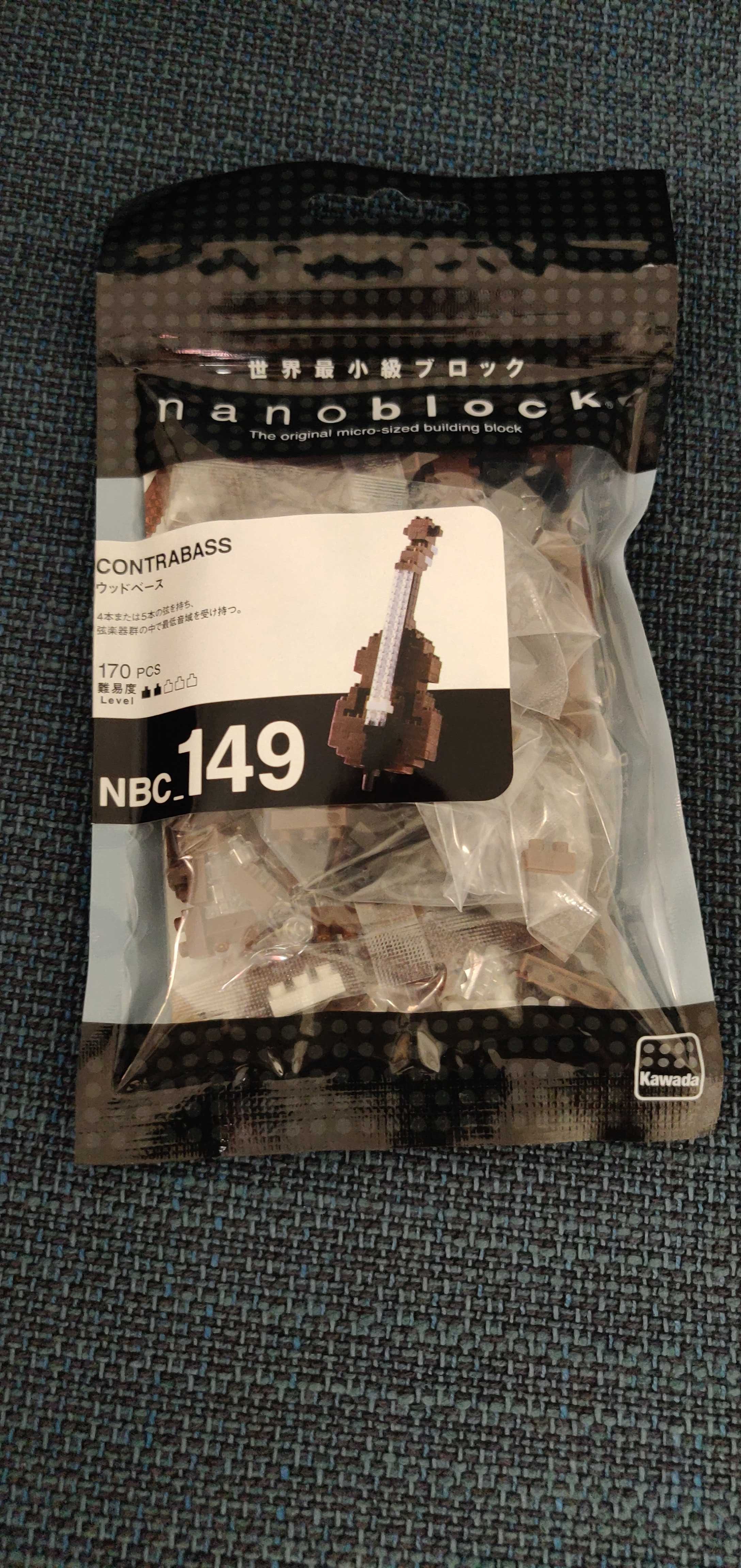 Nanoblock Contrabass NBC-149 Puzzle Tipo Lego