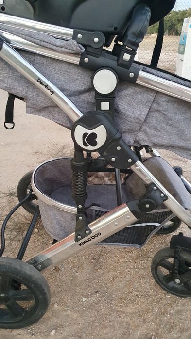 Carrinho bebé trio kikkaboo darling