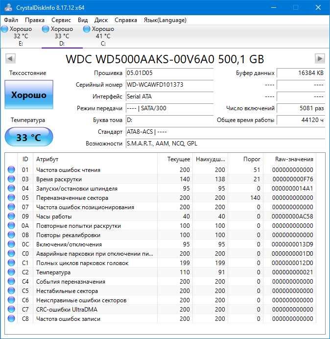 Жесткий диск Western Digital 500Gb WD5000AAKS