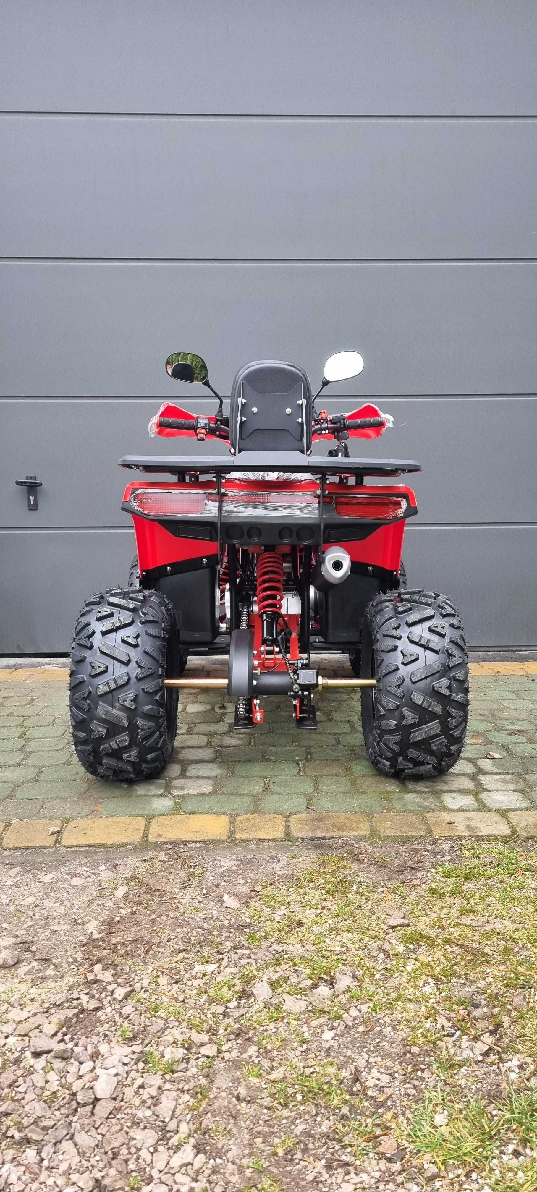 Quad HB-ATV 125G Koło 8" ARMOUR PRO Czerwony