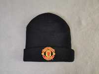 Шапка черная с логотипом клуба Манчестер Юнайтед, р. 56 см