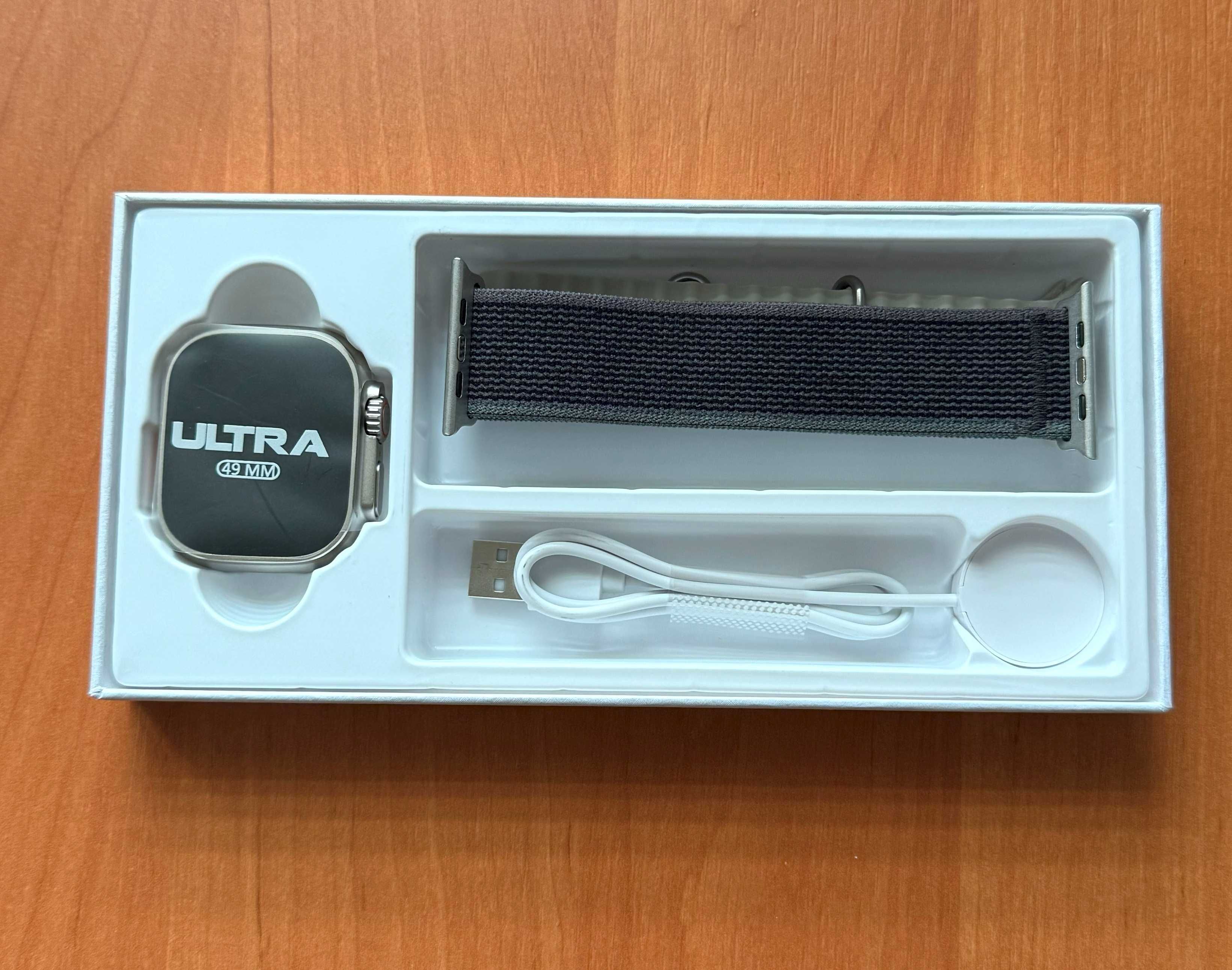 Smartwatch HK11 Ultra3 2,02" Amoled PL srebrny + ekstra pasek