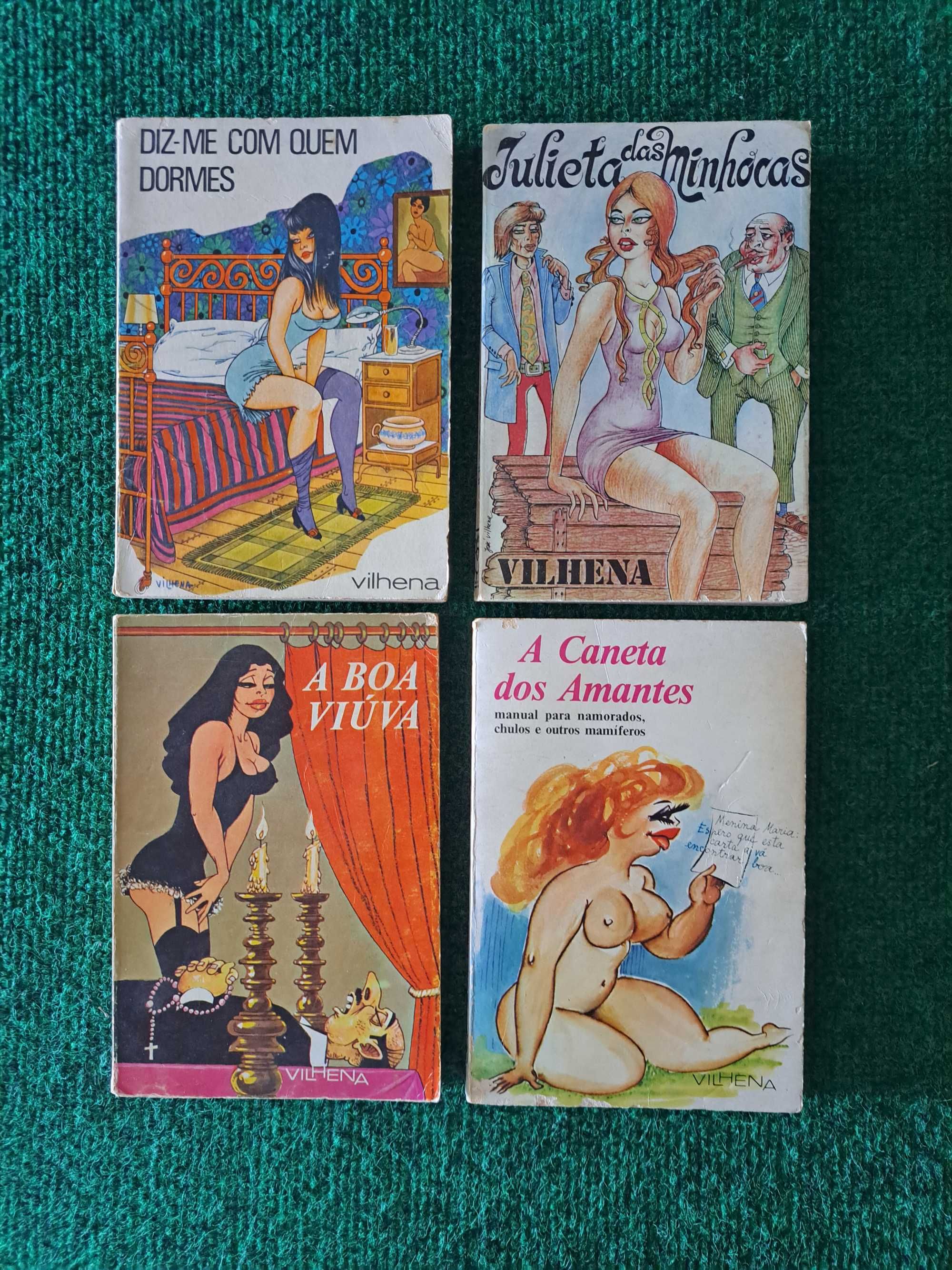 4 livros de José Vilhena