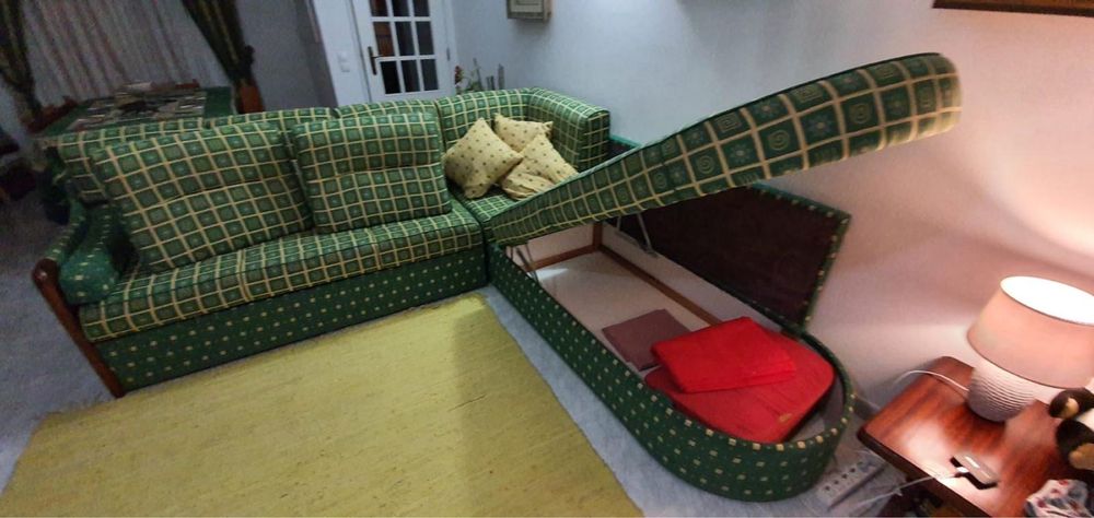 Sofa cama con uso