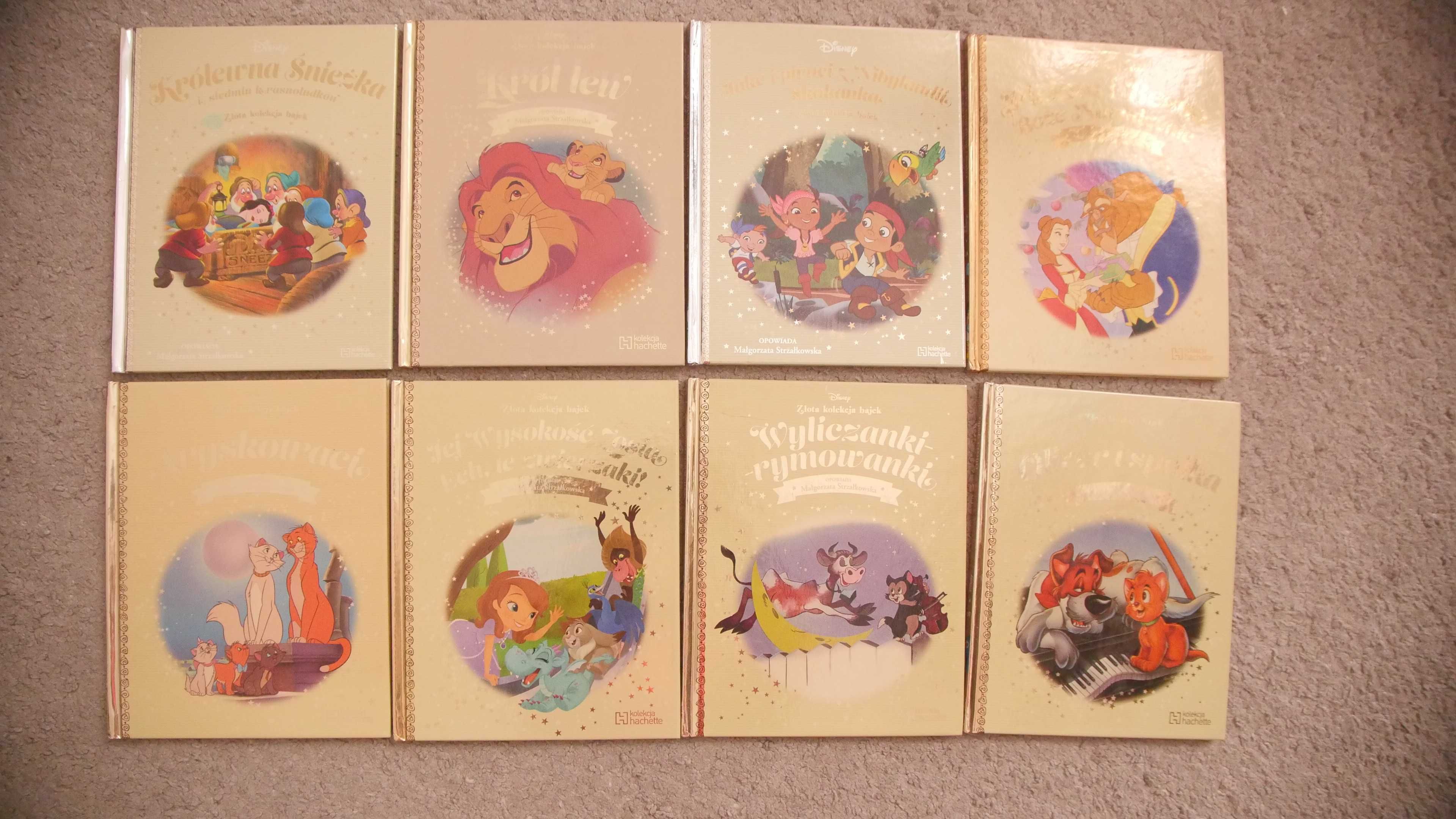 Złota Kolekcja Bajek Disney - 8 szt.