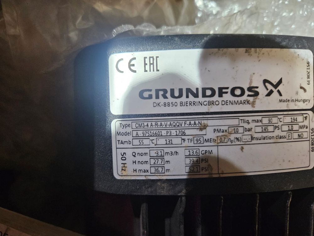 Pompa do wody GRUNDFOS