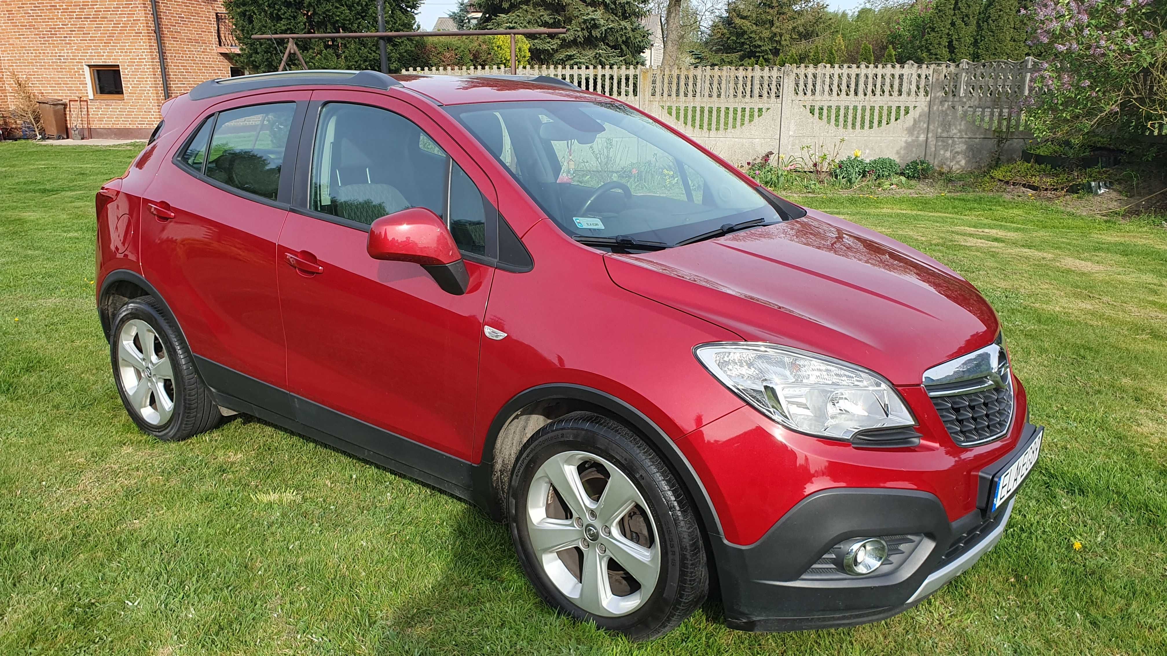 Opel Mokka 2012 1,6L 116KM Benzyna+gaz Czerwony metalik OKAZJA!