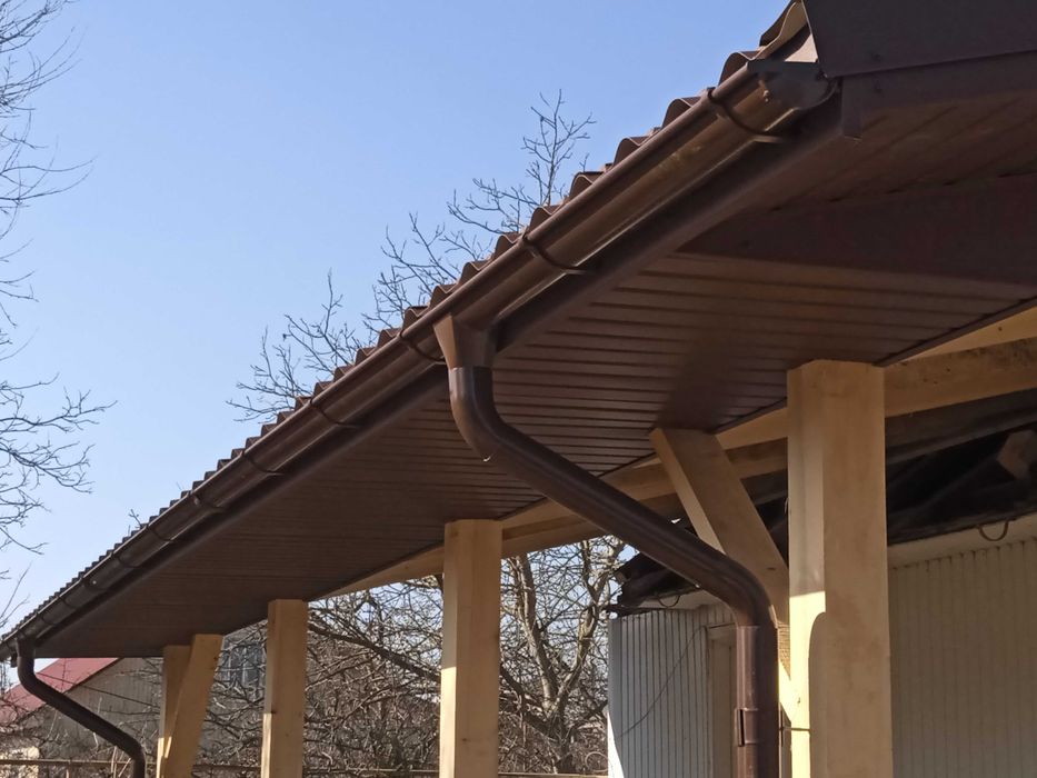 Металеві ринви водостоки