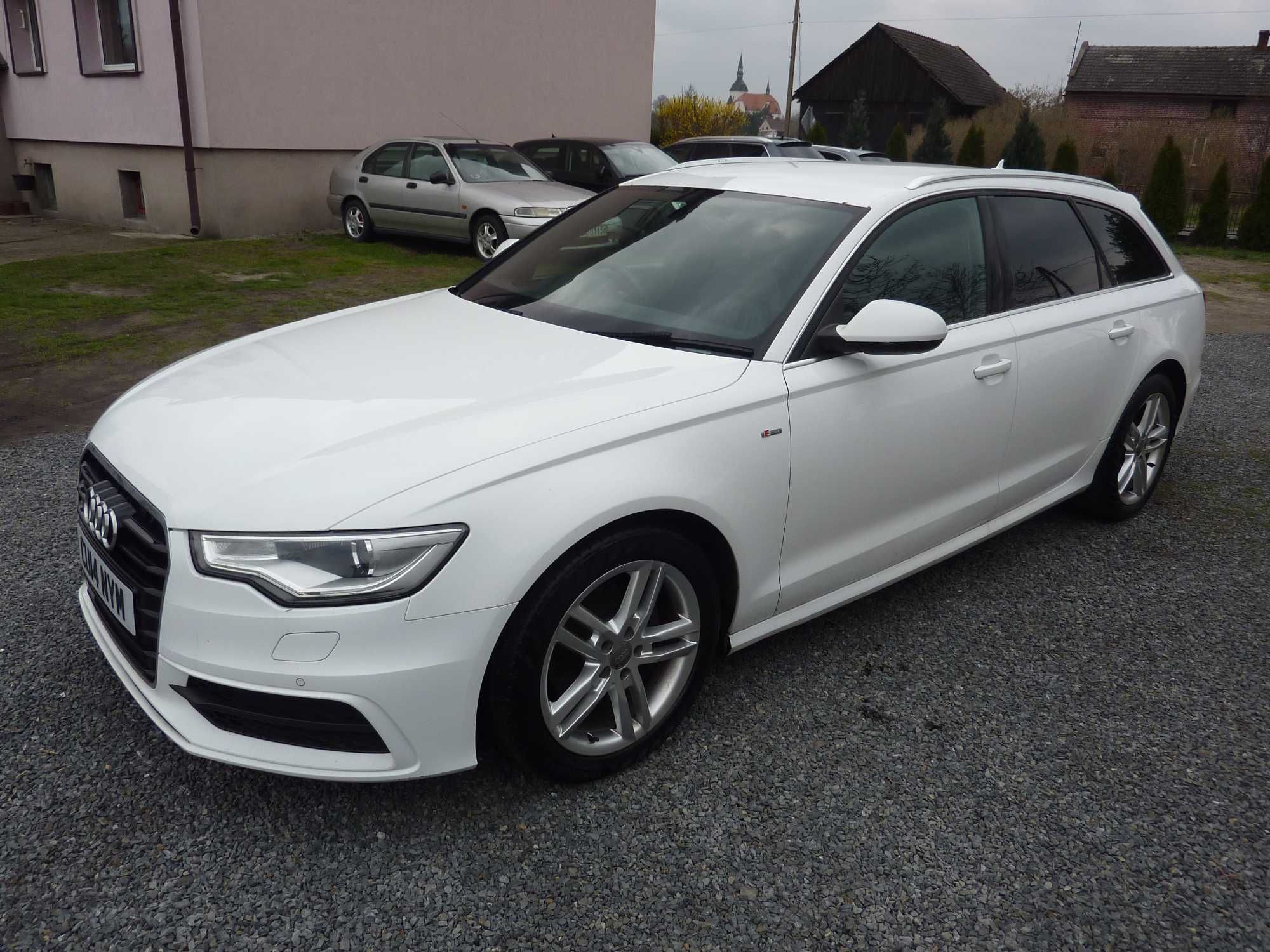 części AUDI A6 C7 kombi S-line 2,0 TDI LY9C CGL drzwi zderzak lampa