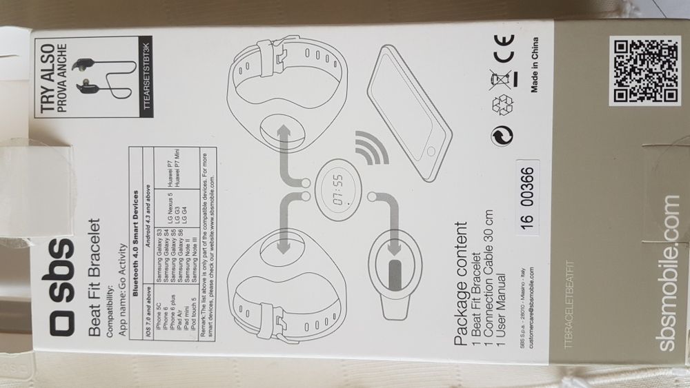 Go Fit sbs relógio desportivo.