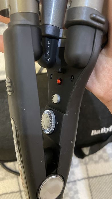 Тройные щипцы для завивки волос. BaByliss PRO