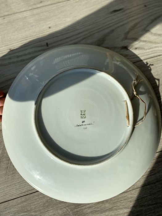 Patera dekoracyjna światła na redzie Waligórska 60’s polski new look