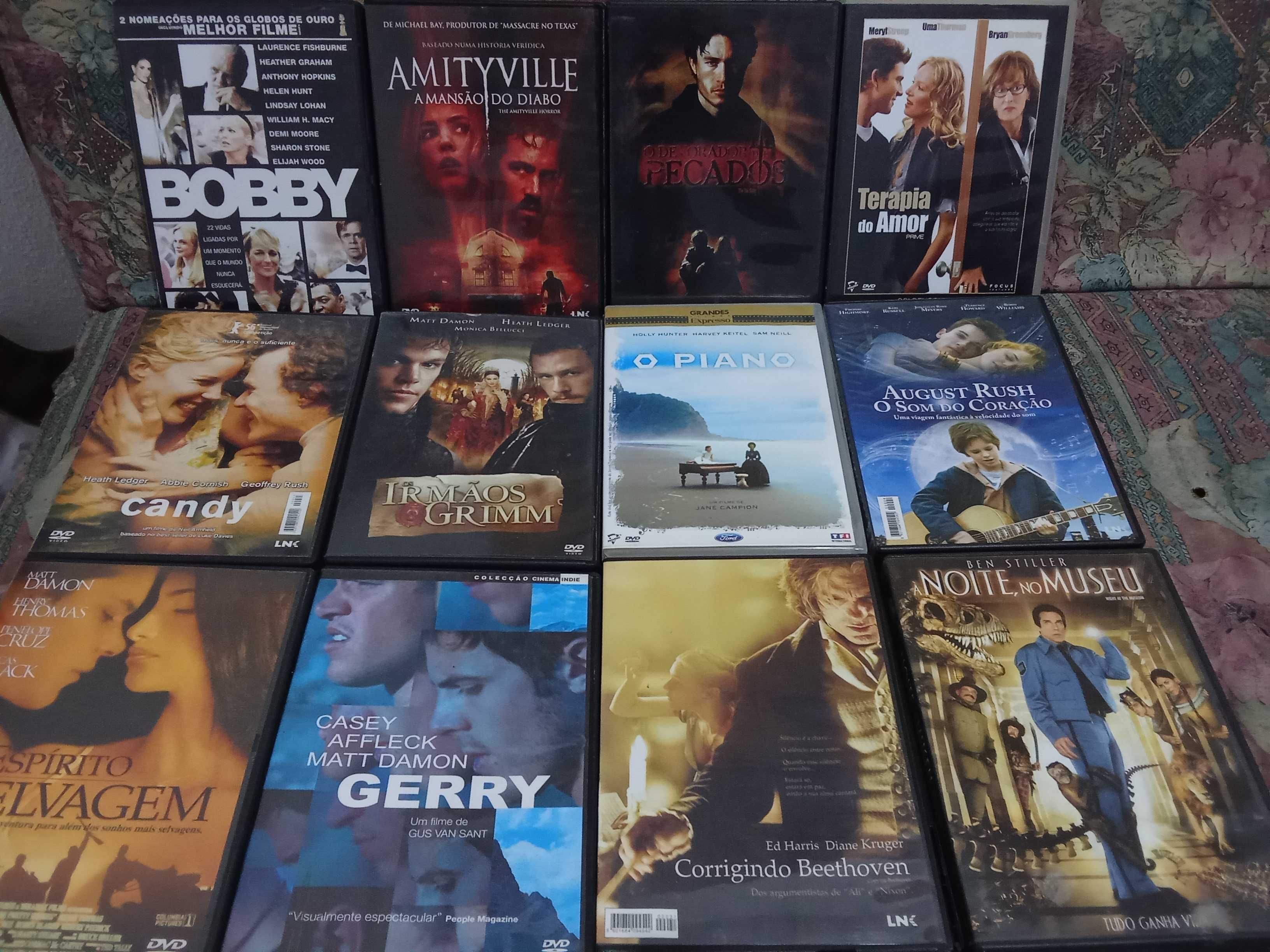 Vários filmes em DVD