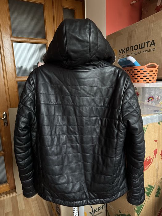 Натуральна дублянка чоловіча ARMANI