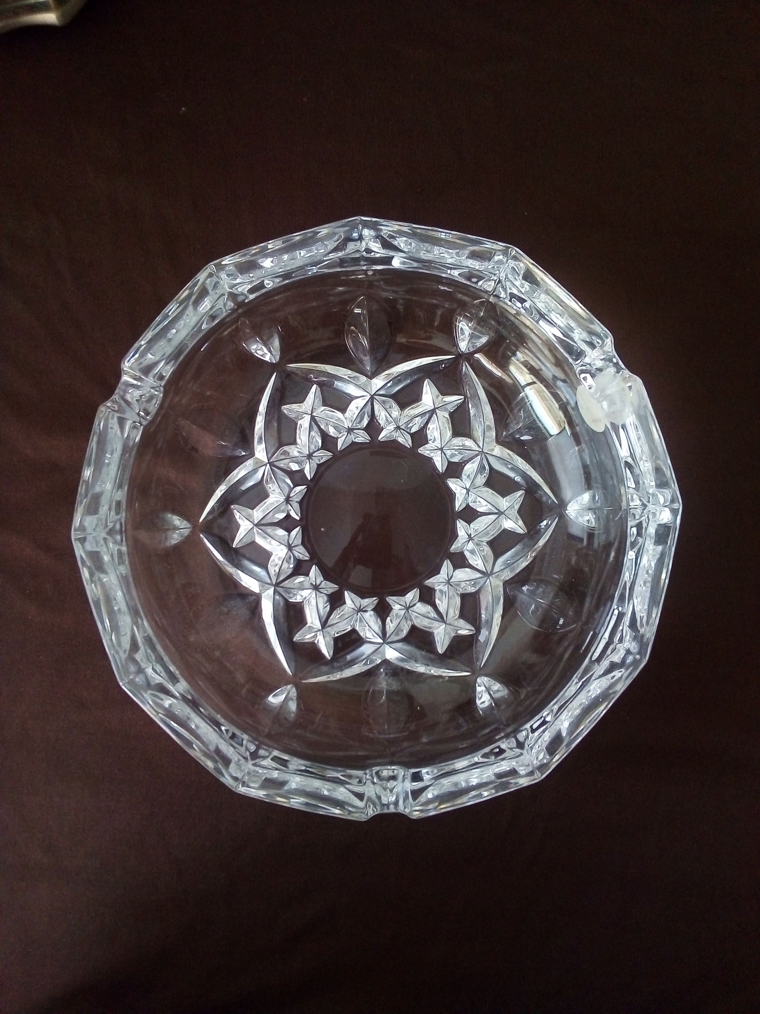Cinzeiros em cristal