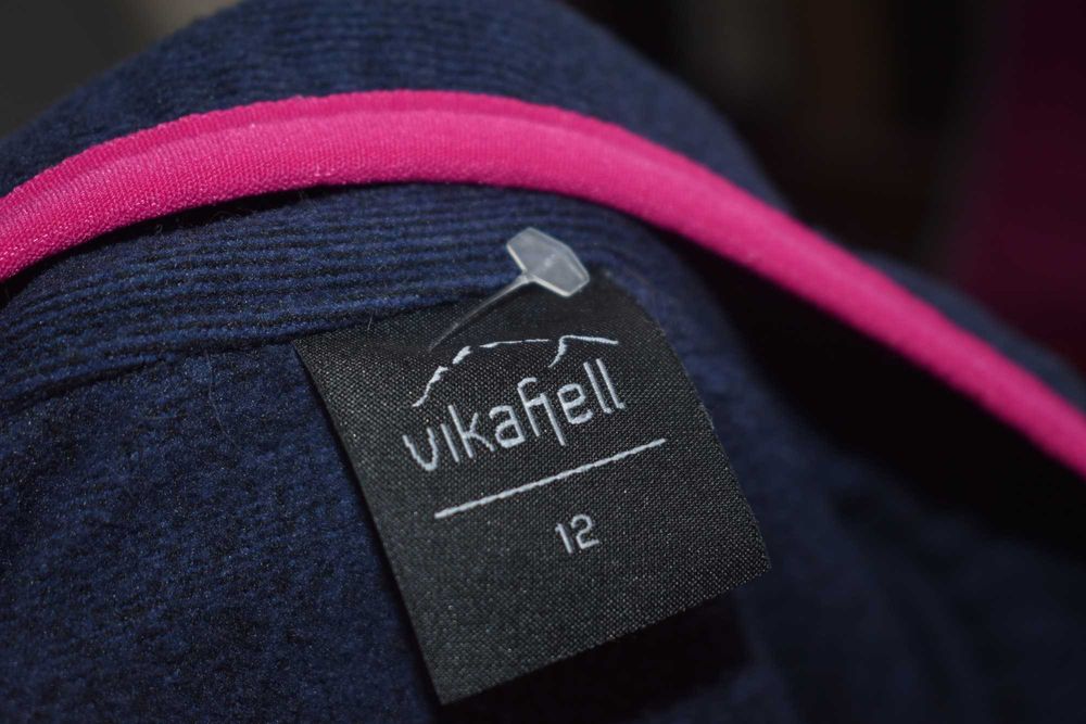 Bluza 152 polarowa ciepła Vikafjell sportowa z polaru trekkingowa