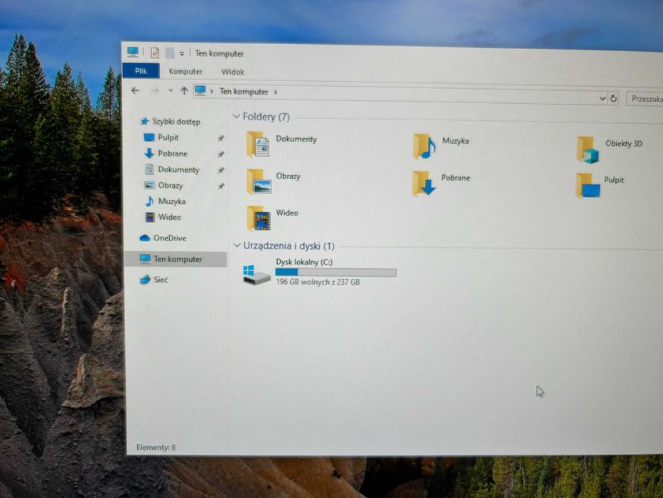 Bardzo ładny Hp elitedesk 800 g2 intel i5 6500| 16GB RAM 256SSD