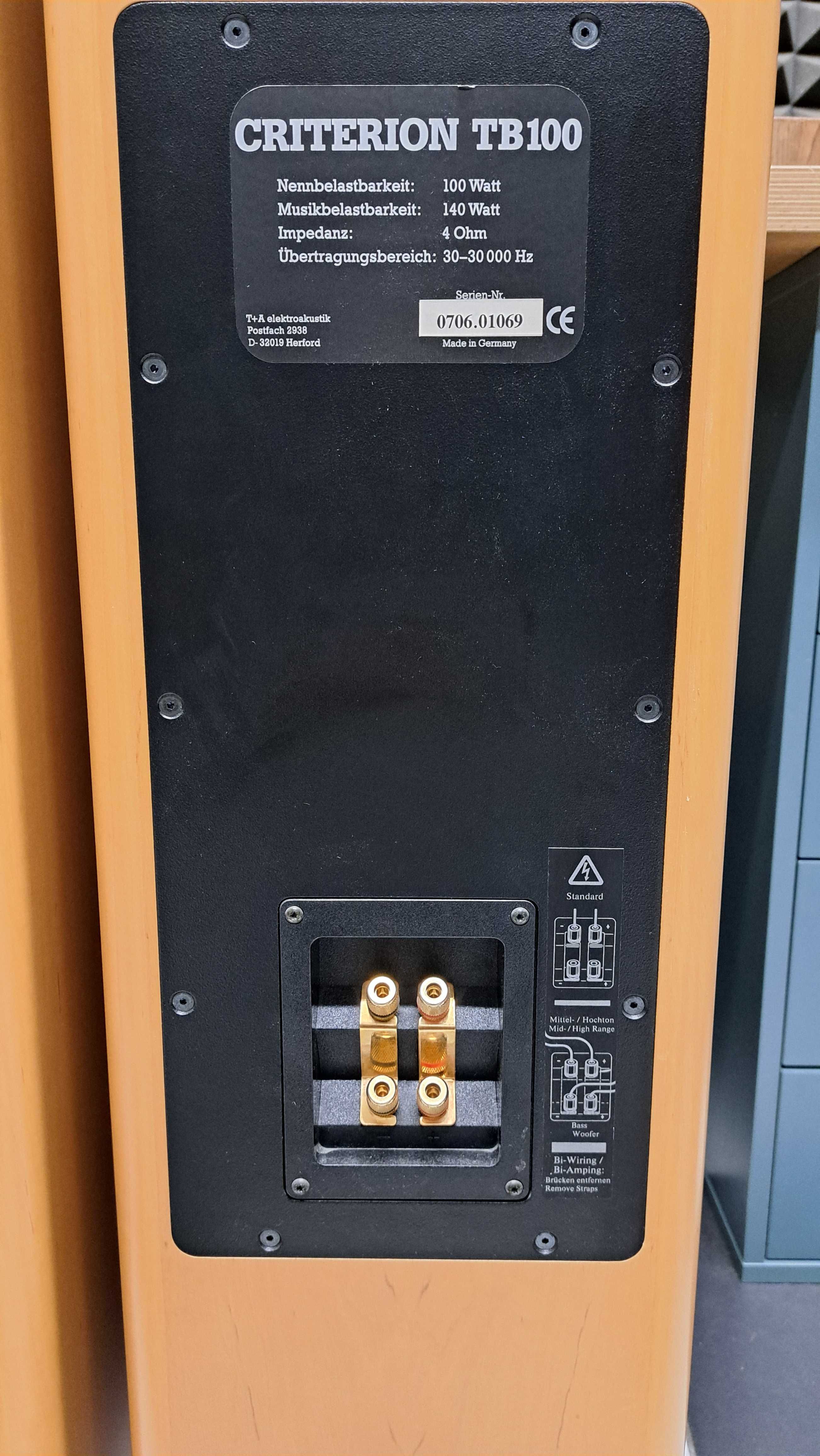 Kolumny T+A criterion  TB100