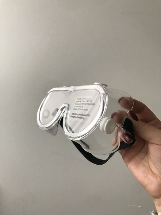 Okulary ochronne gogle nowe