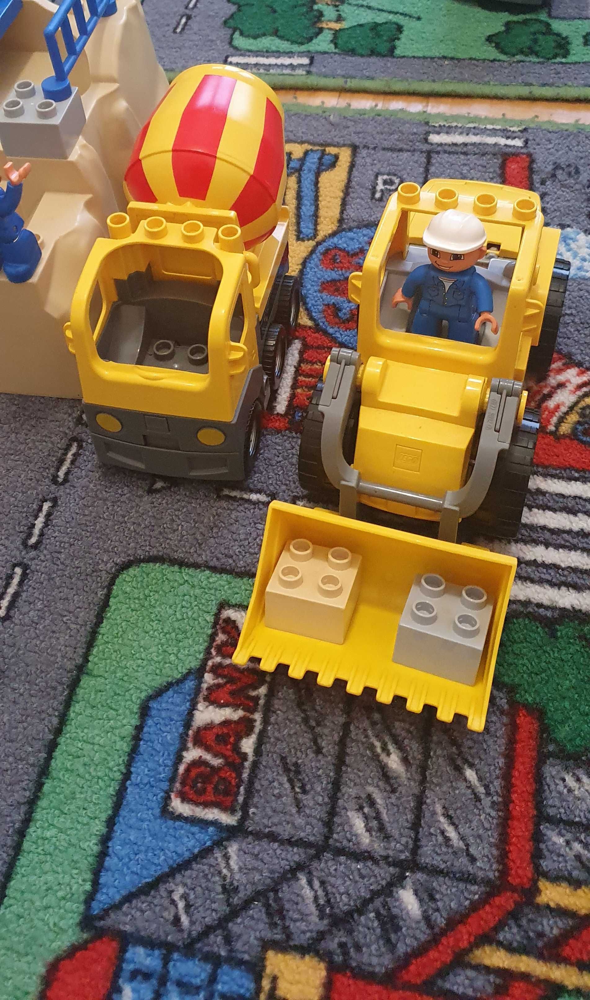 Klocki lego duplo 5653 duży zestaw plus wywrotka i samochód