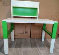 Biurko Pahl IKEA z nadstawką, zielone