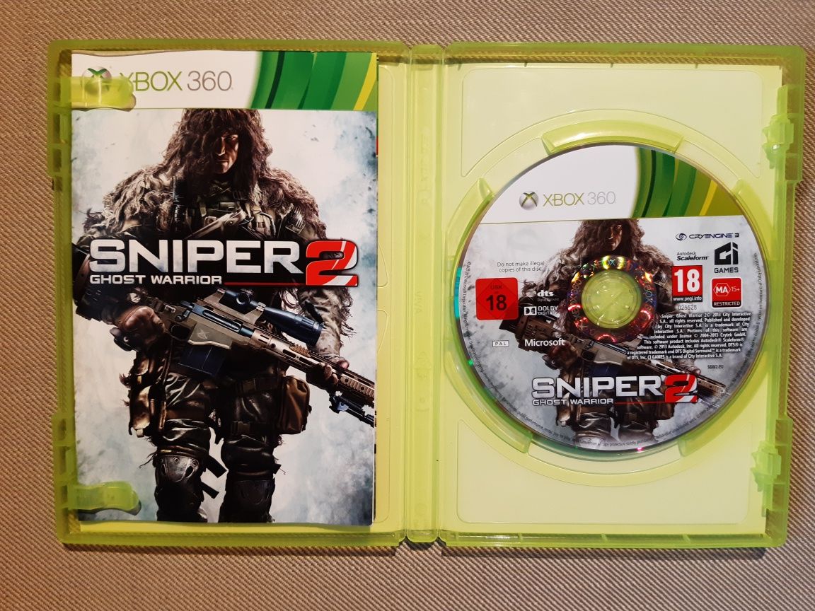 Gra SNIPER 2 na konsolę xbox 360