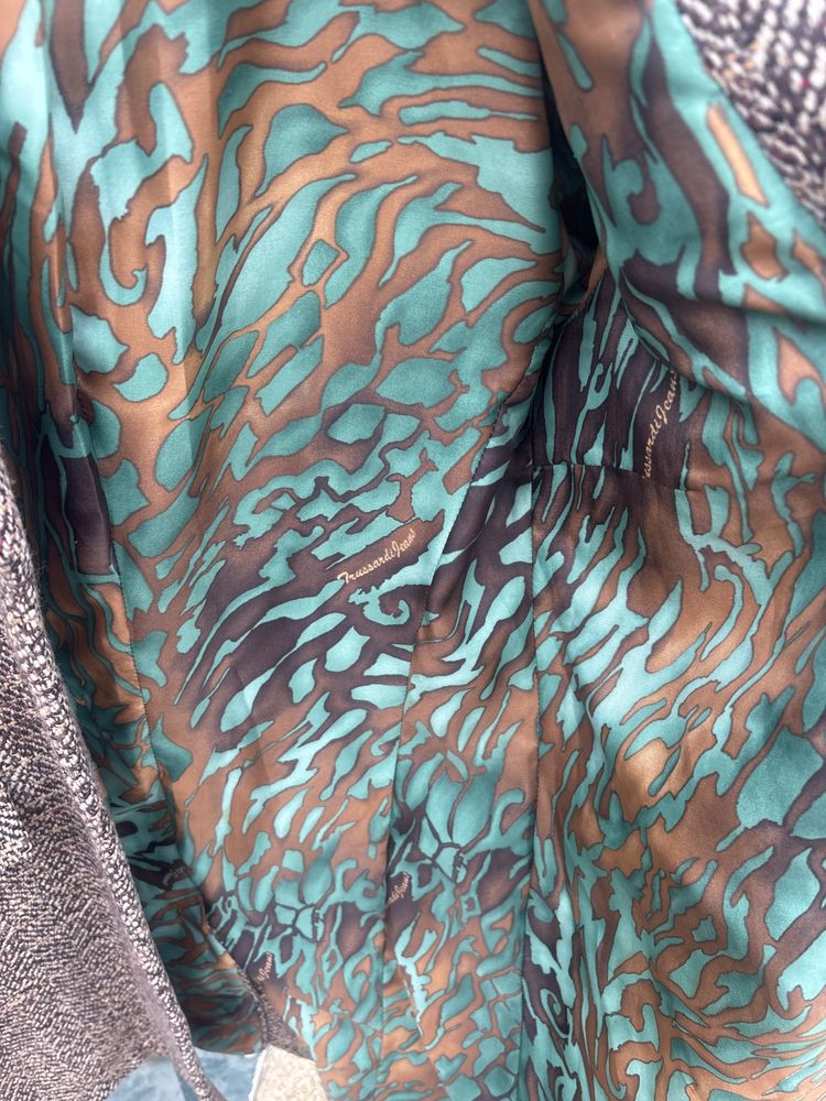Casaco faxenda Trussardi multicolor com bolsos