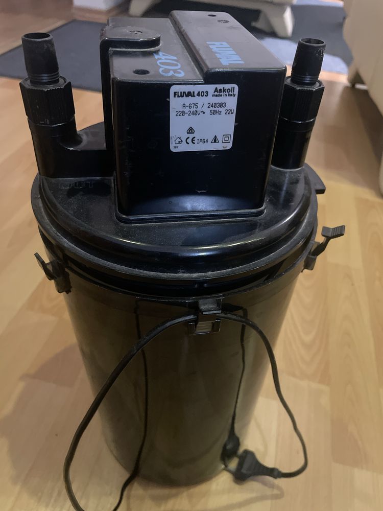 Filtr Fluval 403 o dużej wydajności 1200l/h