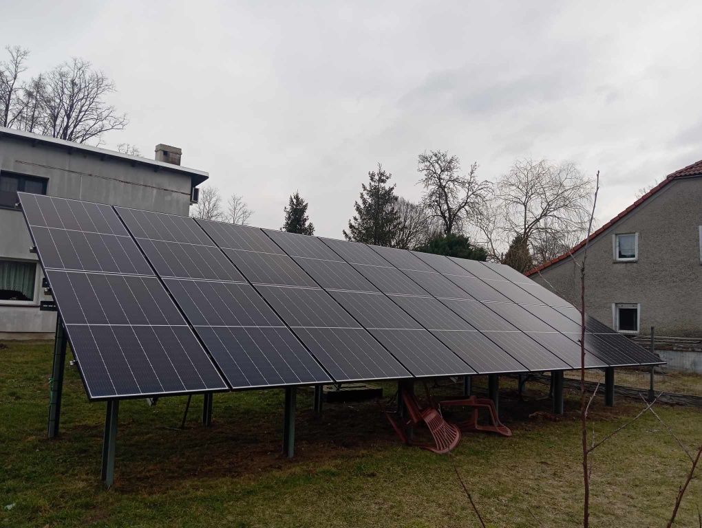 Instalacja fotowolticzna 10kw z magazynem energii 15kw