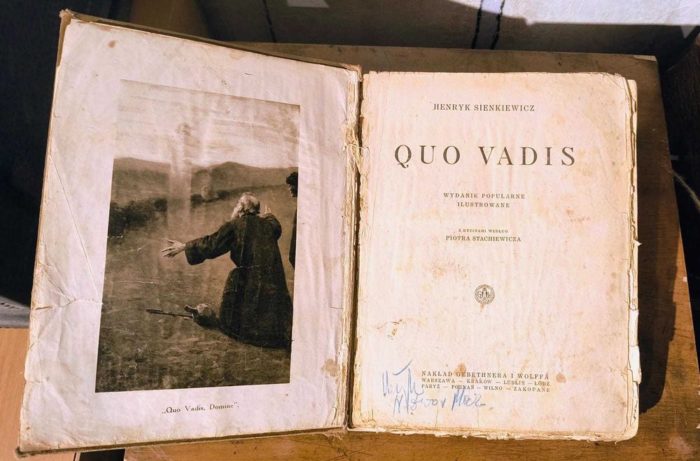 UNIKAT! "Quo vadis" Henryk Sienkiewicz 1927
