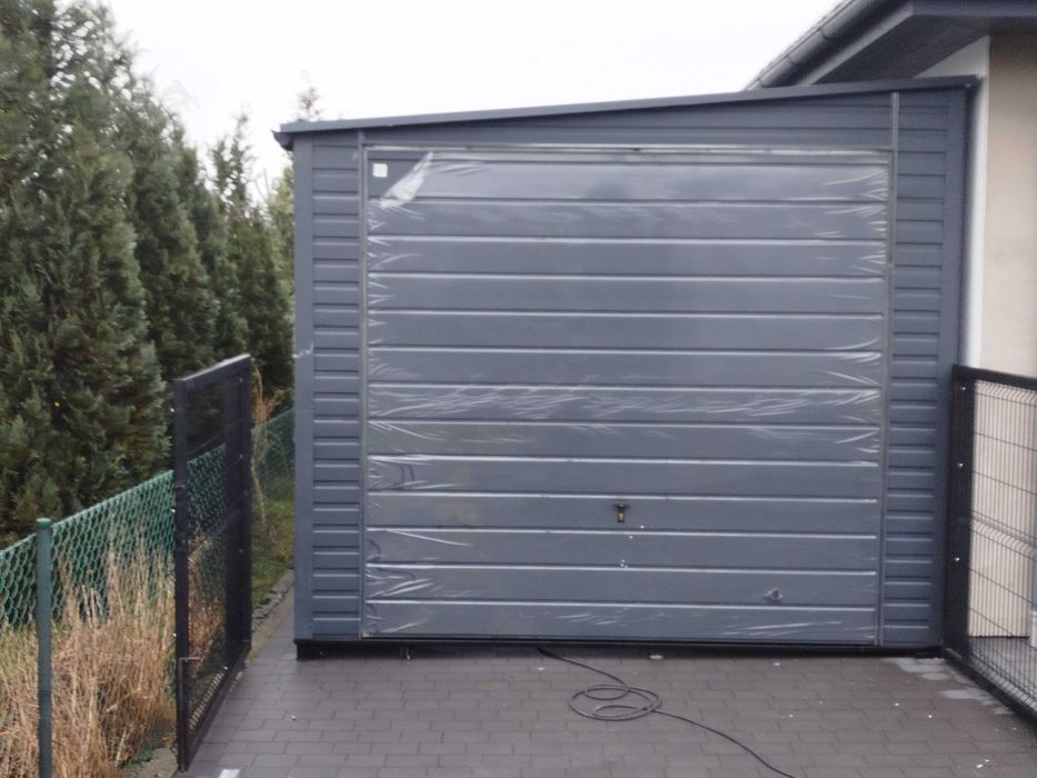 Garaż blaszany 4x5 kolor RAL .Transport i Montaż. Profil ocynk