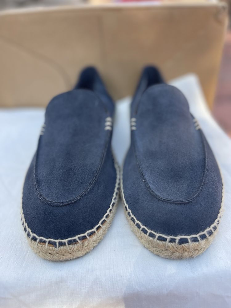Еспадрильї,мокасини massimo dutti 41р б/у
