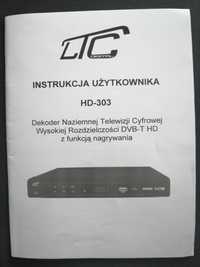 Dekoder DVB-T tuner LTC HD-303 FULL HD - dostępne 2szt.