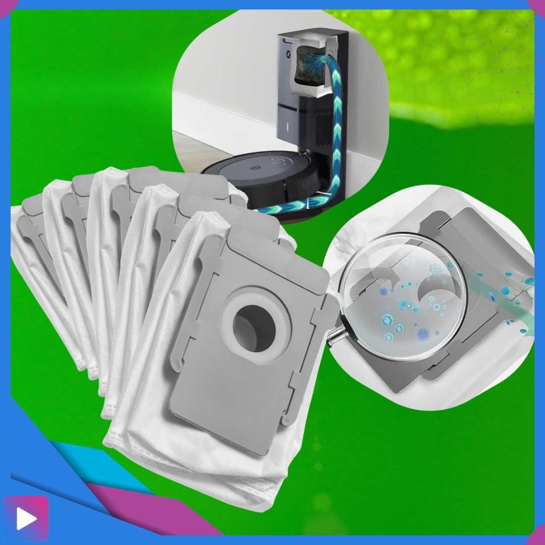 10x Zestaw Worki do iRobot Roomba Zamienniki do Stacji Opróżniajacej