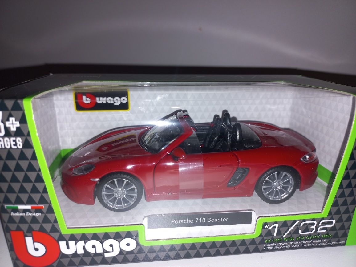 Bburago Porsche 718 Boxster,skala 1:32