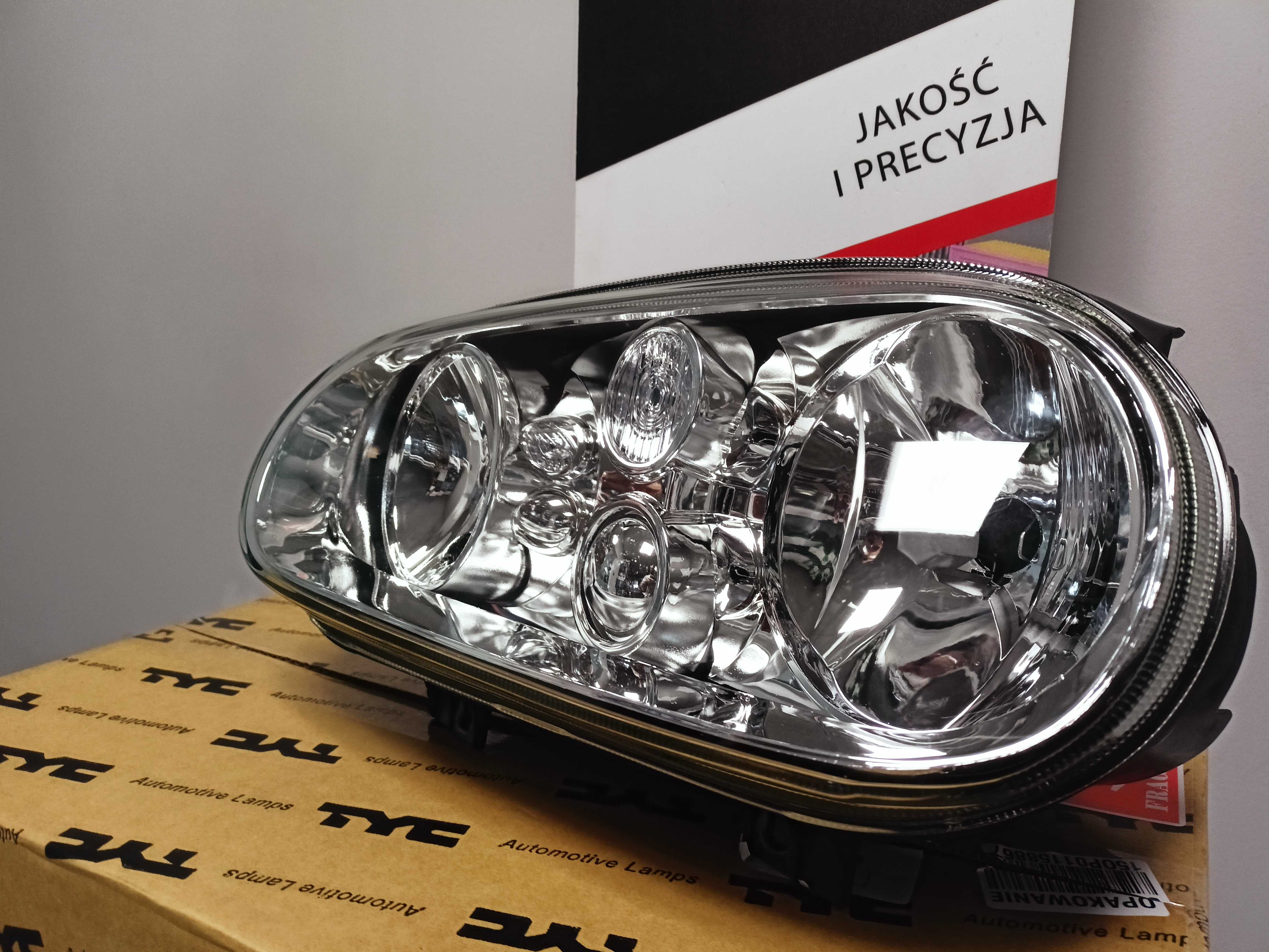 VW Golf IV- Lampa/Reflektor przód lewy /H7+H1/