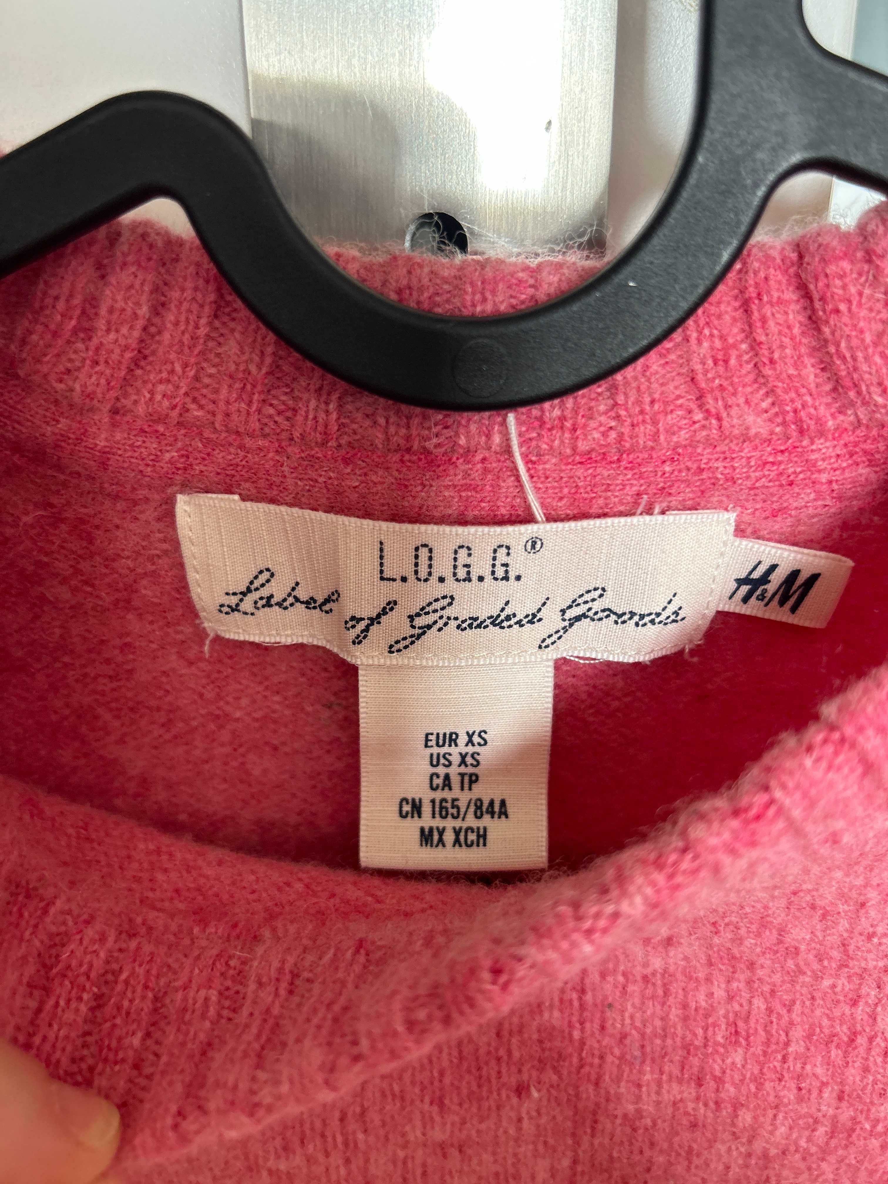 Wełniany sweterek H&M XS